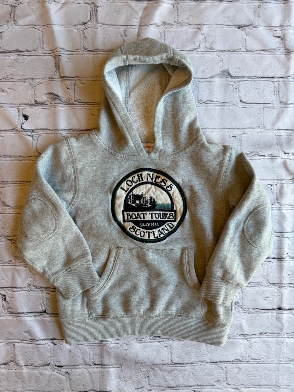 Loch Ness Scotland Sweatshirt Kids Hoodie Gymboree Small 5-6 Travel